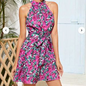 LOOKING TO PURCHASE; Shein purple/green dress